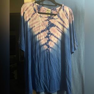 “VOCAL”  tie dye blouse!